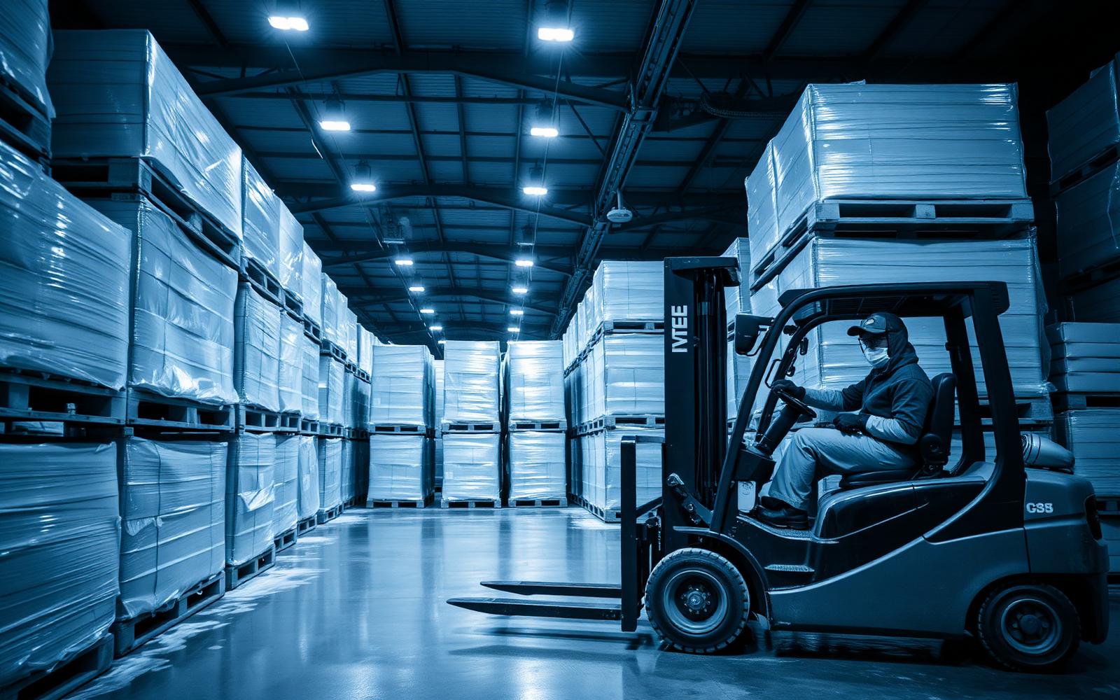 Refrigerated warehouse operations