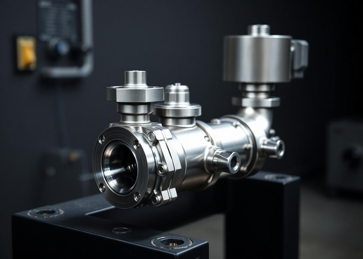 Precision stainless steel refrigeration component